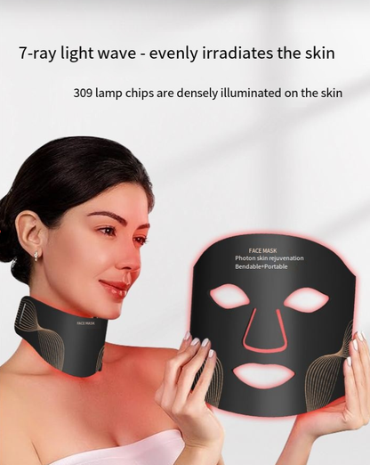 LED Silicone Photon Face Mask